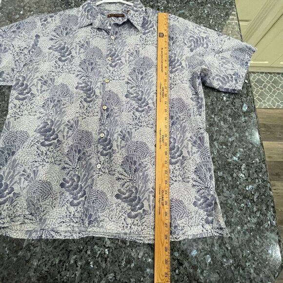 Tori Richard Made in Hawaii Cotton Lawn Aloha Shirt - Size Large - Picture 5 of 7